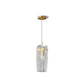 Aitian Pendant Lamp Glass Shade With Brass Dining