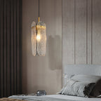 Aitian Pendant Lamp Glass Shade With Brass Dining