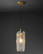 Aitian Pendant Lamp Glass Shade With Brass Dining