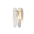 Aitian Wall Lamp Glass Shade With Brass Frame For Hallways