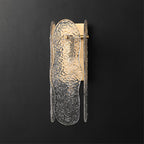 Aitian Wall Lamp Glass Shade With Brass Frame For Hallways