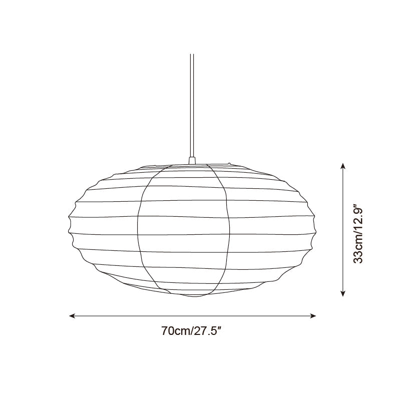 Akari 50EN Pendant Lamp Washi Paper Sphere