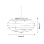 Akari 50EN Pendant Lamp Washi Paper Sphere