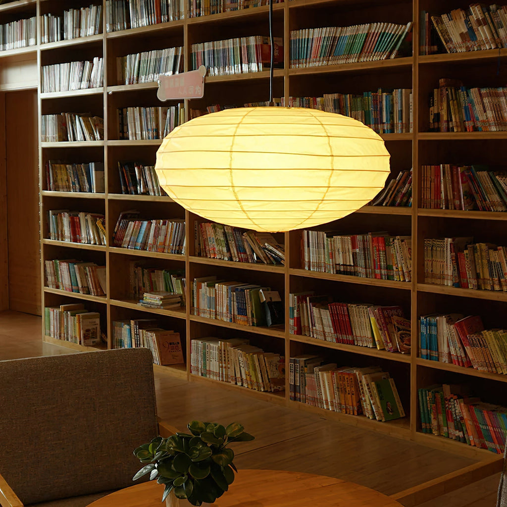 Akari 50EN Pendant Lamp Washi Paper Sphere