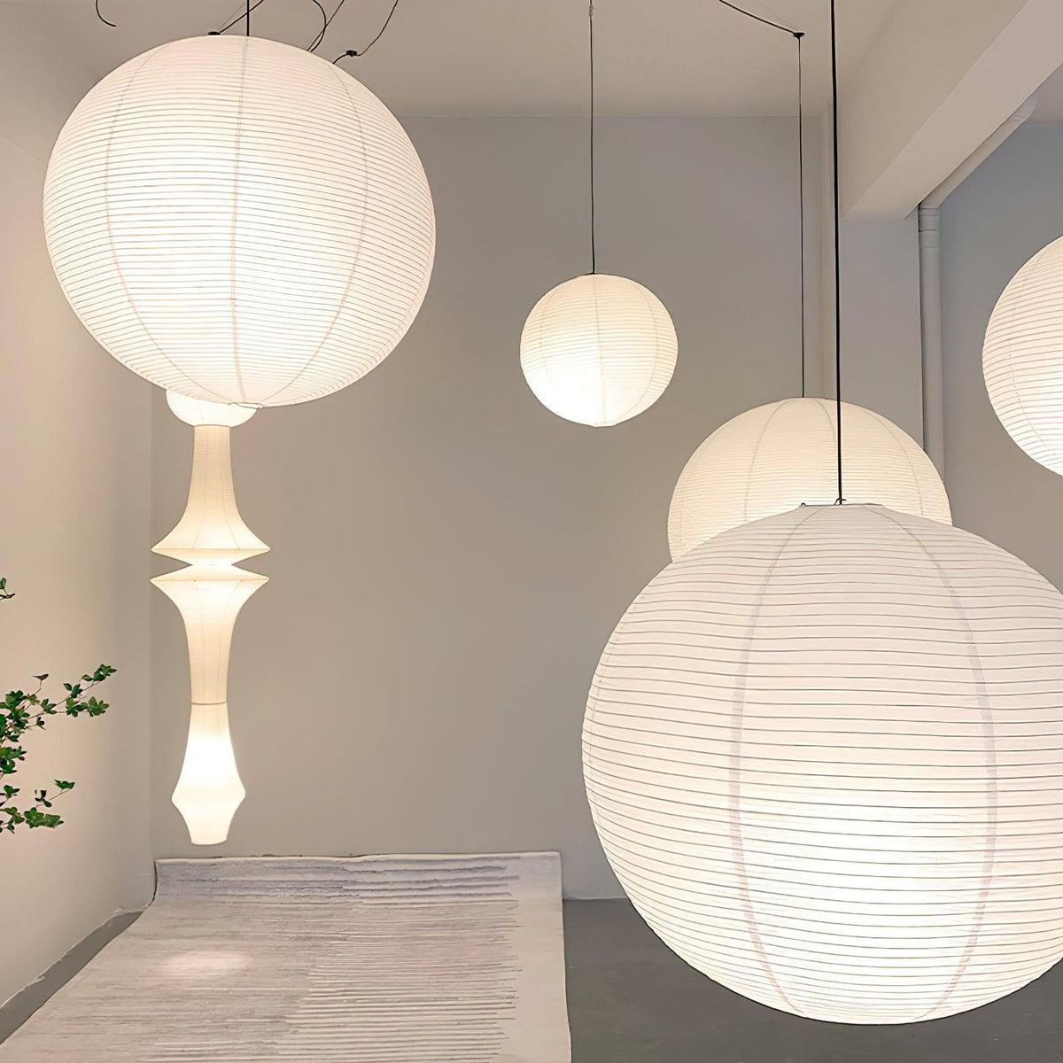 Ritta Pendant Swag Light Paper