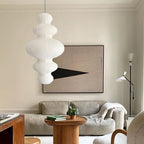 Ritta Japanese Sculptural Paper Pendant Light Plug-In