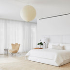 Solara Pendant Lamp Bamboo Washi Paper Round