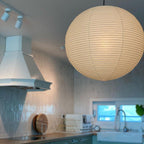 Solara Pendant Lamp Bamboo Washi Paper Round