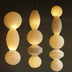 Ritta  Paper Lantern Pendant Light Wabi-sabi