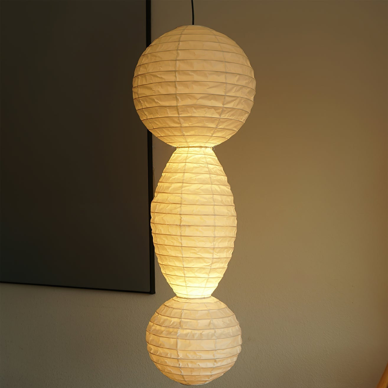 Ritta  Paper Lantern Pendant Light Wabi-sabi