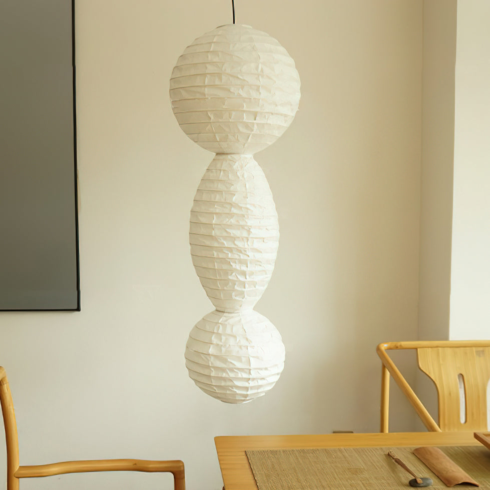 Ritta  Paper Lantern Pendant Light Wabi-sabi
