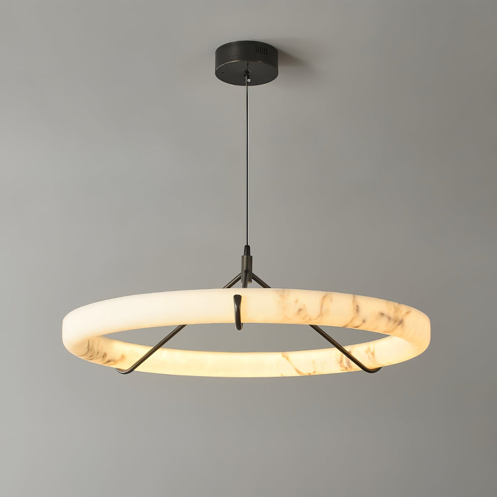 Aureon  Alabaster Chandelier  Luxury
