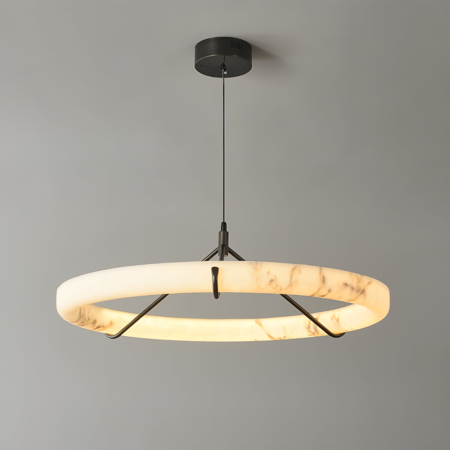 Aureon  Alabaster Chandelier  Luxury