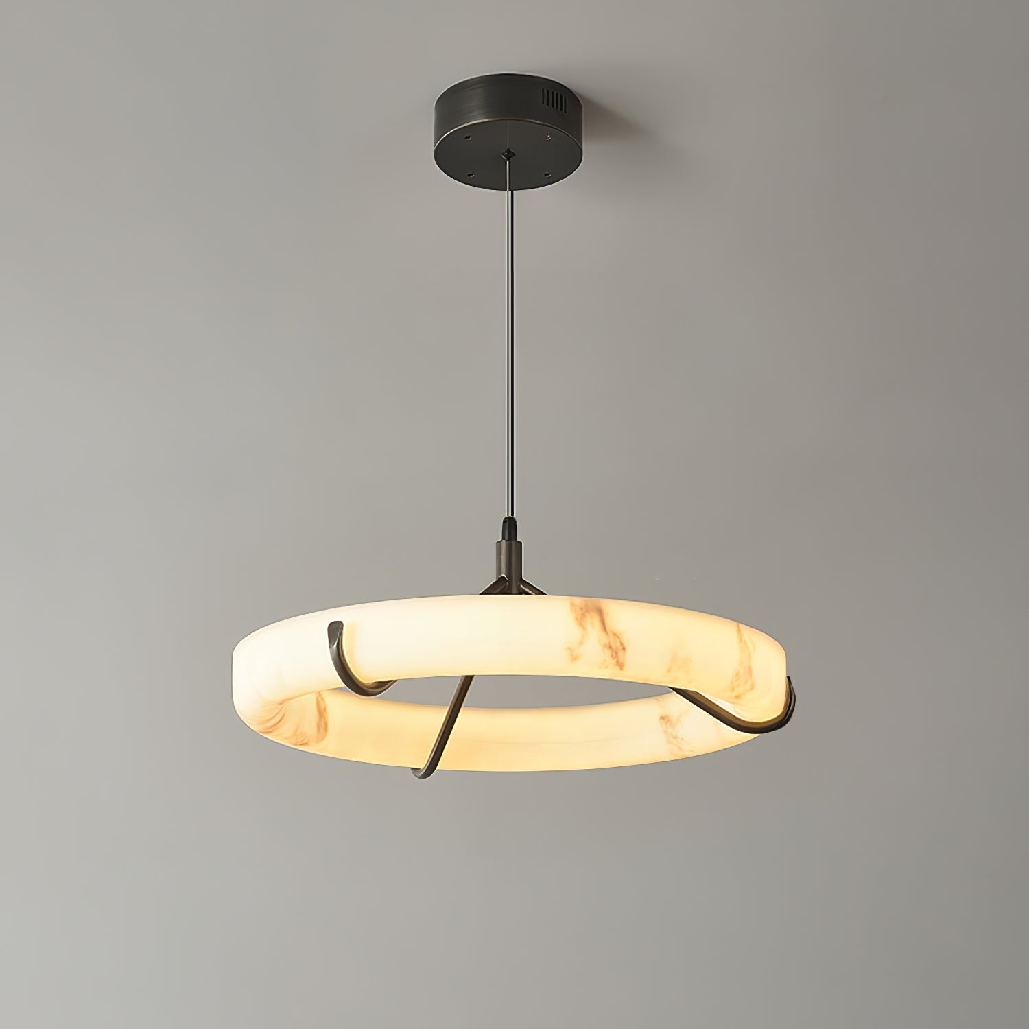 Aureon  Alabaster Chandelier  Luxury