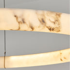 Aureon  Alabaster Chandelier  Luxury