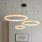 Aureon  Alabaster Chandelier  Luxury