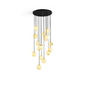 Goose Chandelier Alabaster Balls Cluster