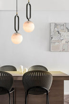 Gloruvyd Minimalist Ball  Alabaster  Pendant Light