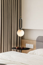 Gloruvyd Minimalist Ball  Alabaster  Pendant Light