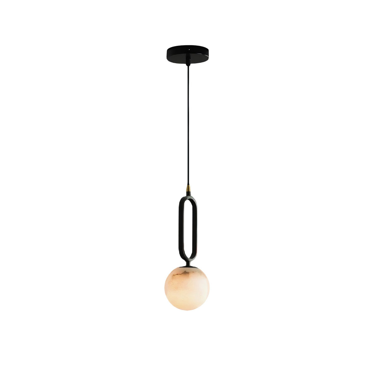 Gloruvyd Minimalist Ball  Alabaster  Pendant Light