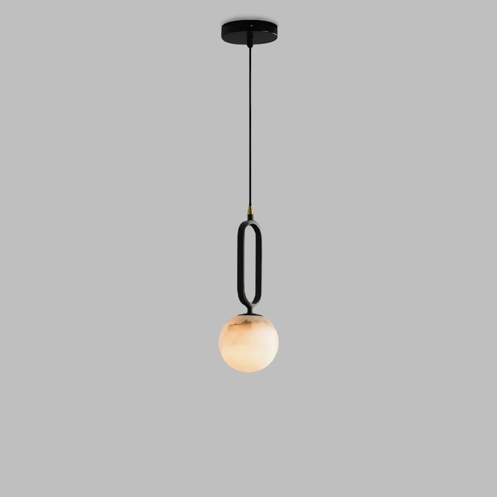 Gloruvyd Minimalist Ball  Alabaster  Pendant Light