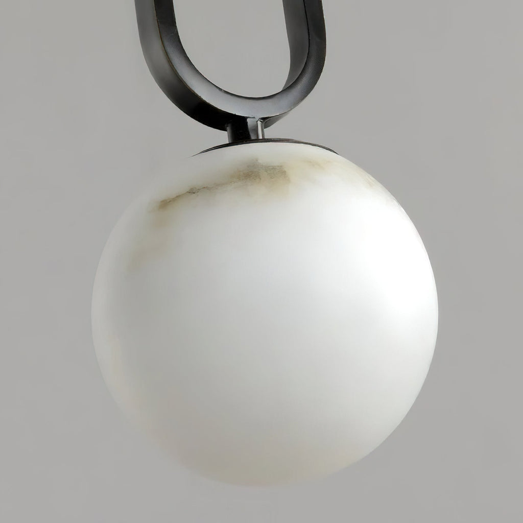 Gloruvyd Minimalist Ball  Alabaster  Pendant Light