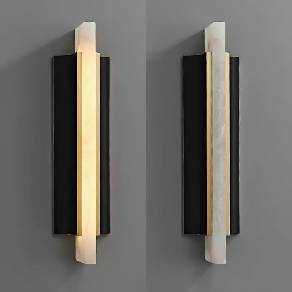 Aurelian Vintage Alabaster Wall Light