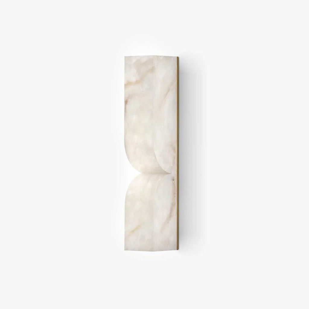 Lunaris Alabaster Rectangular Wall Lamp