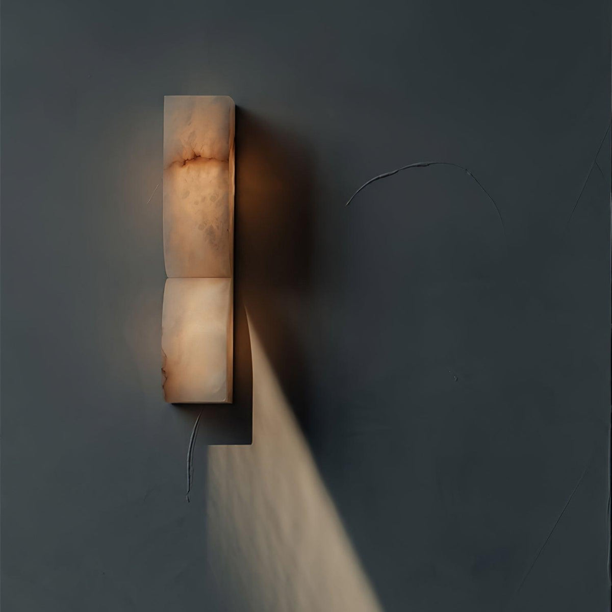 Imiraris Minimalist Alabaster Wall Light
