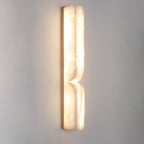 Lunaris Alabaster Rectangular Wall Lamp
