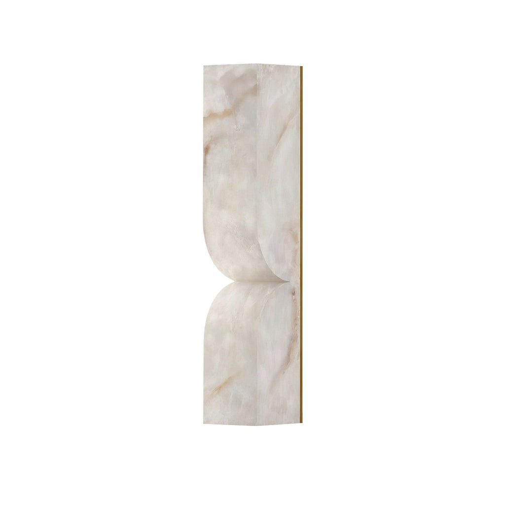 Lunaris Alabaster Rectangular Wall Lamp
