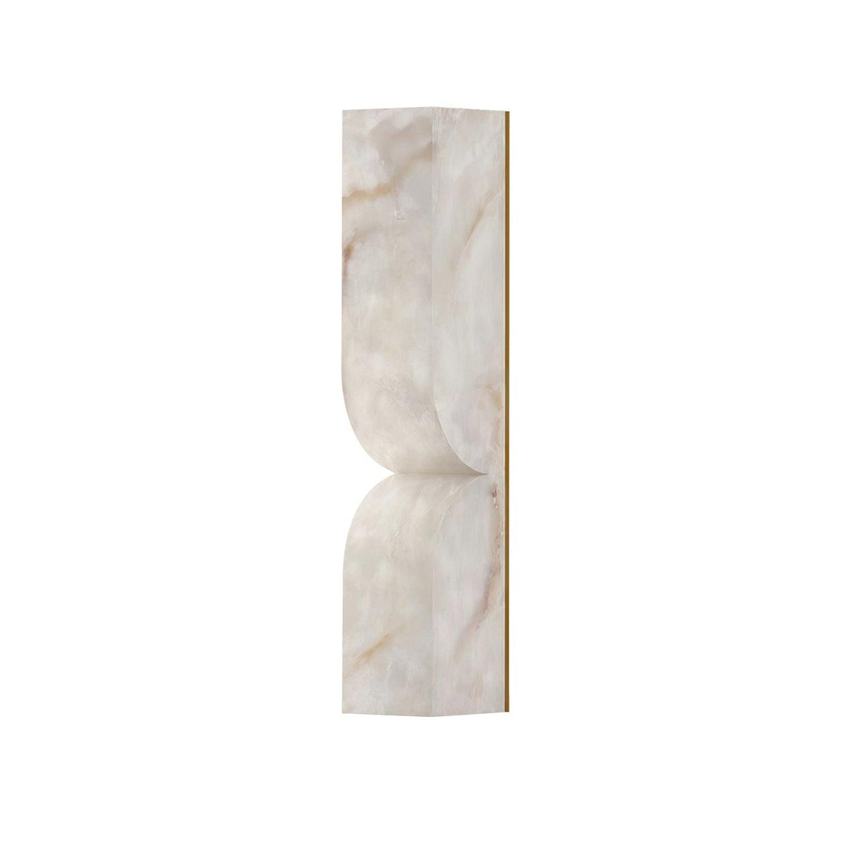Lunaris Alabaster Rectangular Wall Lamp