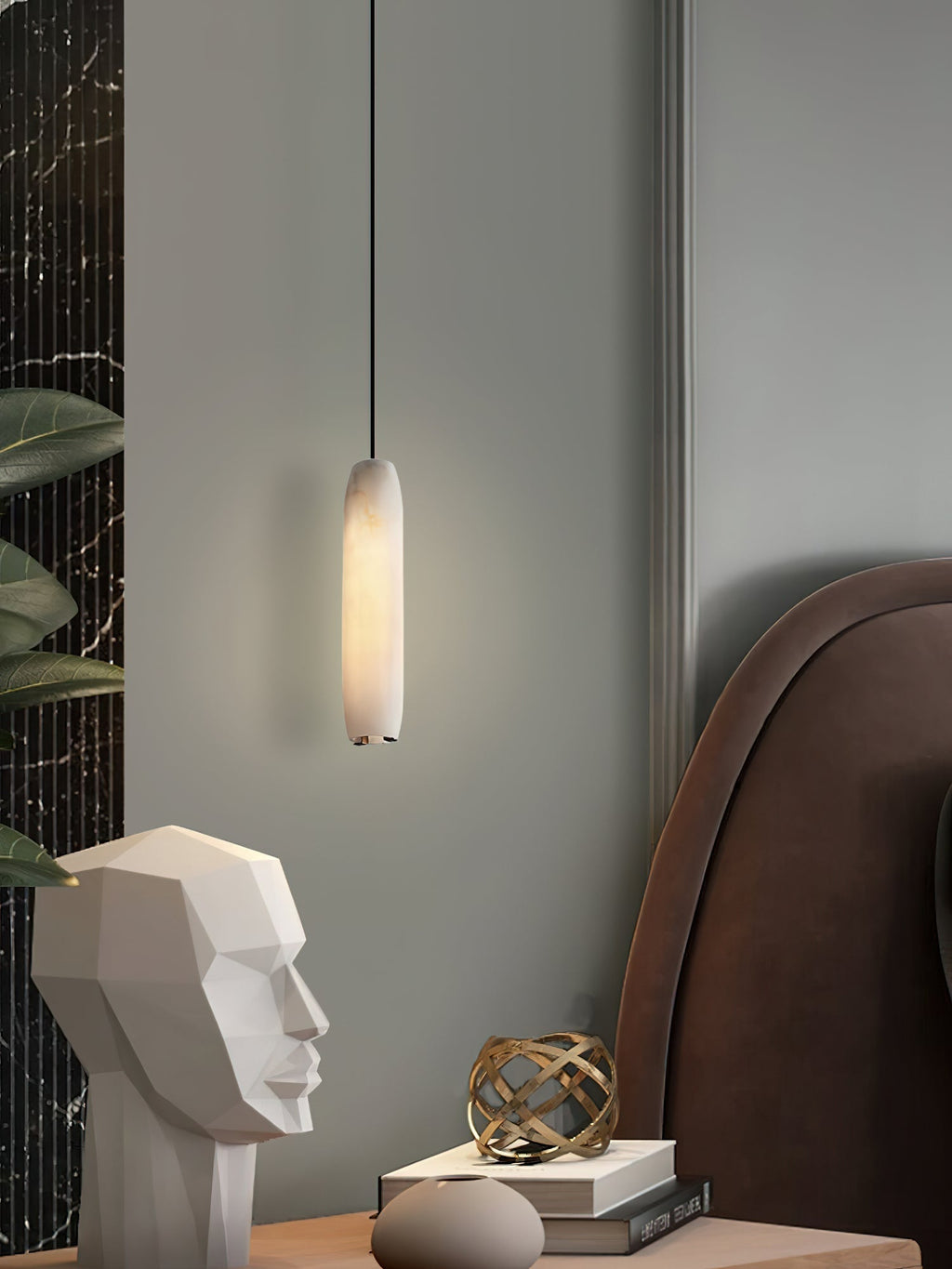 Asbury Alabaster  Pendant Light