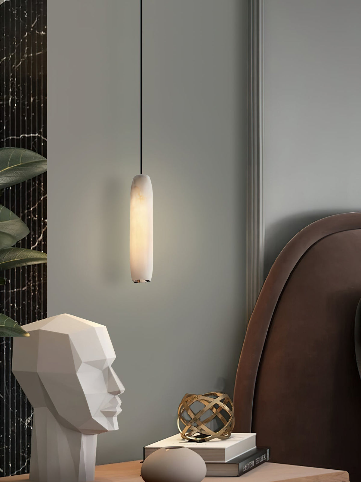 Asbury Alabaster  Pendant Light
