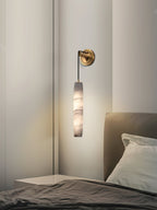 Alabaster Individual Creativity Flute Wall Lamp