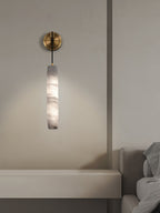 Alabaster Individual Creativity Flute Wall Lamp
