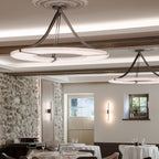 Althea Alabaster Ring Pendant Light Chandelier