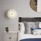 Elaris Alabaster Globe Wall Lamp