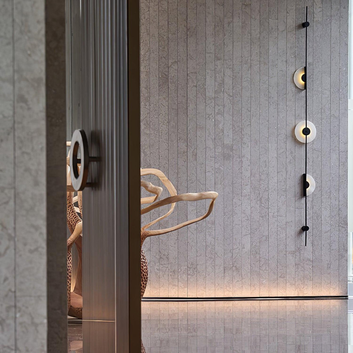 Ceres Alabaster Wall Light