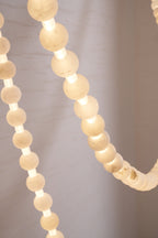 Alabaster Contemporary Metal Chandelier