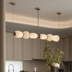 Cyrilla Alabaster Linear Pendant Light