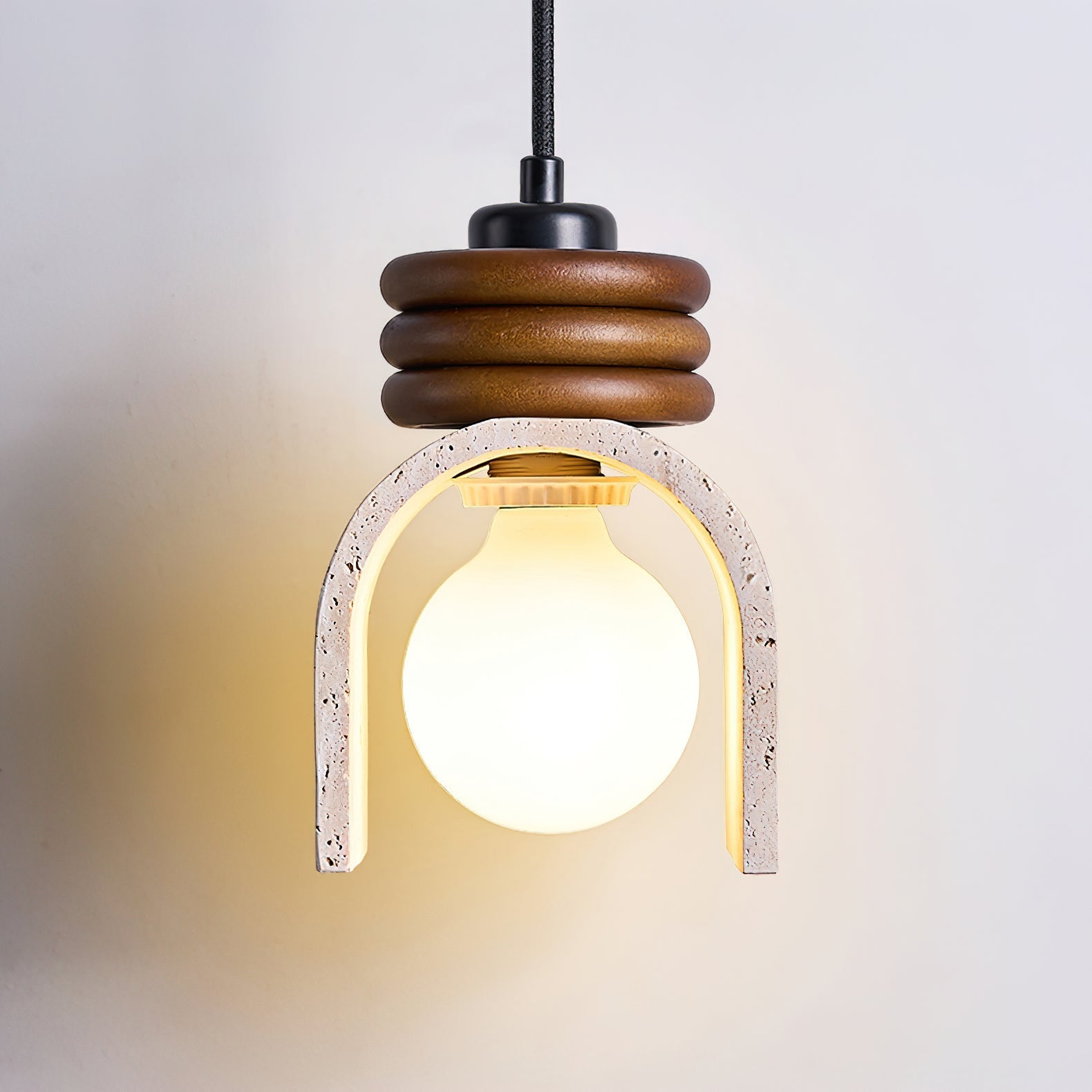 Ritta Sculptural Arch Pendant Lamp
