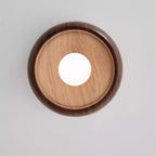 Alana Minimalist Wood Finish Fixture Ceiling Light