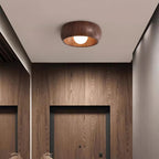Alana Minimalist Wood Finish Fixture Ceiling Light