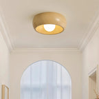 Alana Minimalist Wood Finish Fixture Ceiling Light