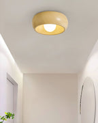 Alana Minimalist Wood Finish Fixture Ceiling Light