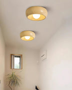 Alana Minimalist Wood Finish Fixture Ceiling Light