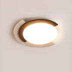 Alaric Modern Travertine Ceiling Light