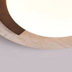Alaric Modern Travertine Ceiling Light