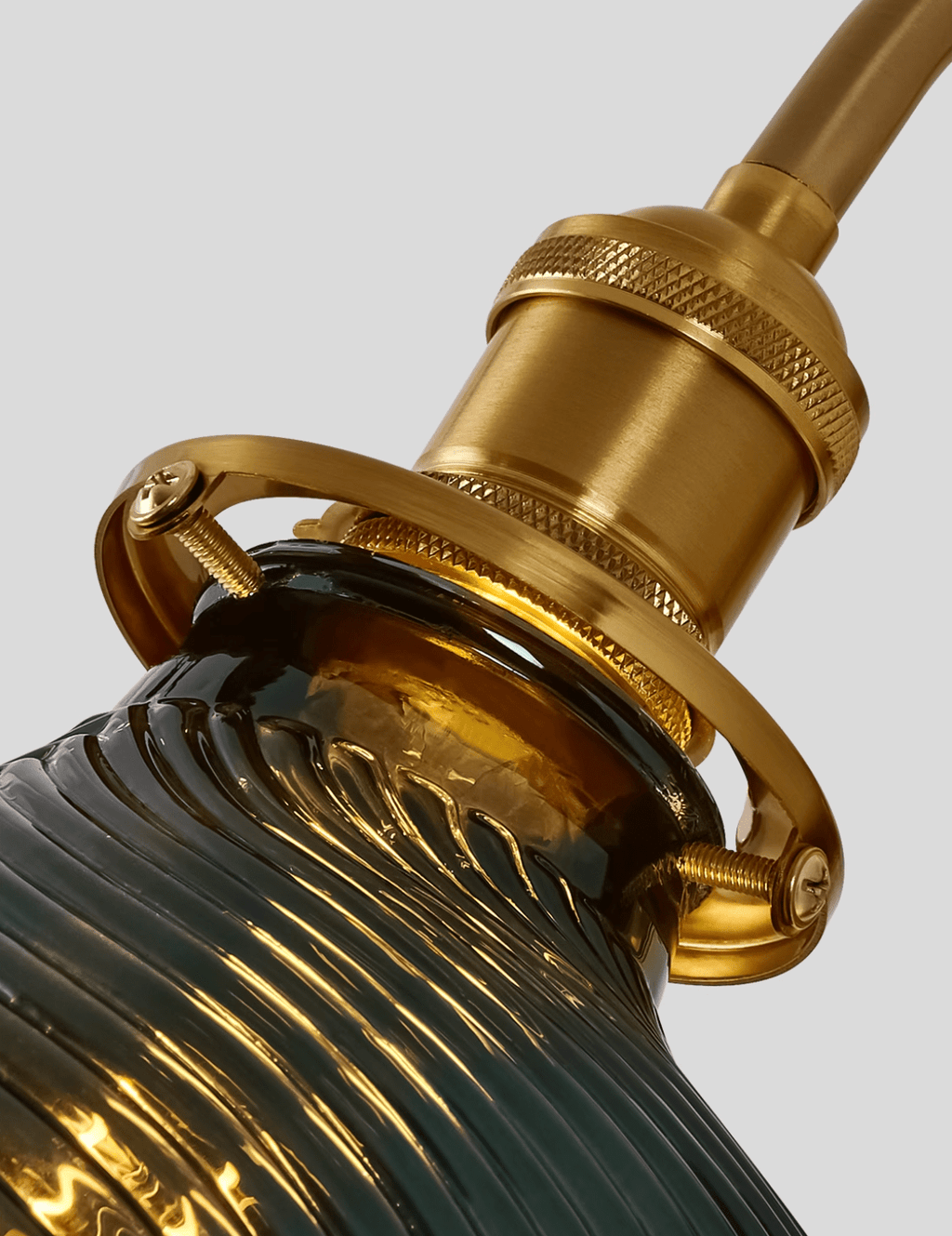 Alaric Modern Metal Glass Wall Lamp
